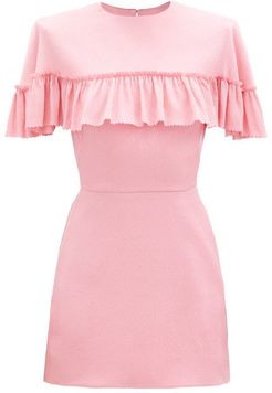 The Nearly Nuthin' Silk-blend Mini Dress - Womens - Pink