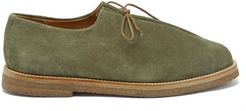 Ray Lace-up Suede Shoes - Mens - Khaki