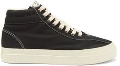 Varden High-top Canvas Trainers - Mens - Black