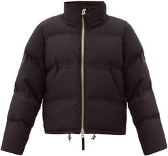 Panda Quilted-down Shell Jacket - Womens - Black