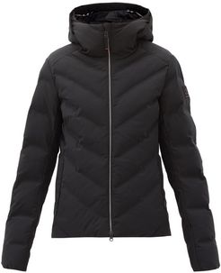 Carla Chevron-quilted Down Jacket - Womens - Black