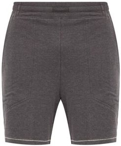 Restore Cotton-blend Pyjama Shorts - Mens - Dark Grey