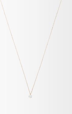 Danae Diamond & 18kt Rose-gold Necklace - Womens - Rose Gold