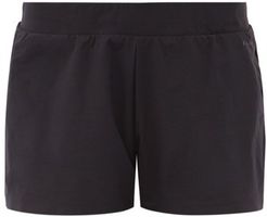 Logo-print Technical Shorts - Womens - Black