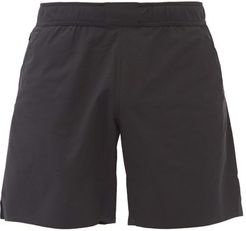 Training Logo-print Shell Shorts - Mens - Black