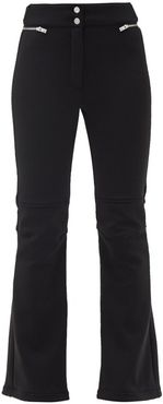 Elancia Ii High-rise Soft-shell Ski Trousers - Womens - Black