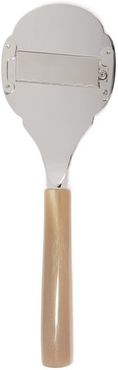 Horn-handle Stainless-steel Truffle Slicer - Brown