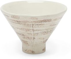 Textured Ceramic Bowl - Cream