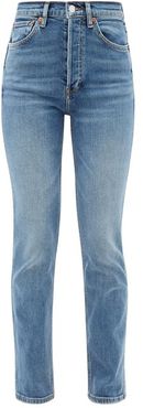 80s Slim-leg Jeans - Womens - Denim