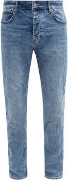 Chitch Distressed Slim-leg Jeans - Mens - Blue
