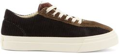 Dellow Corduroy Trainers - Mens - Black Multi