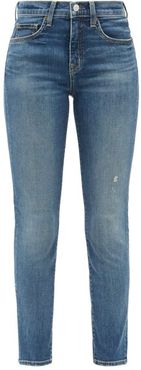 Mid-rise Slim-leg Jeans - Womens - Denim