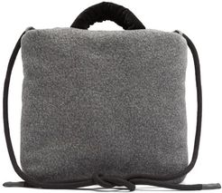 Rope Medium Wool-blend Felt Cross-body Bag - Womens - Grey Multi