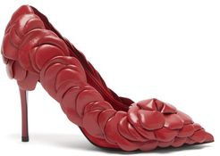 Atelier 03 Rose Edition Leather Pumps - Womens - Red