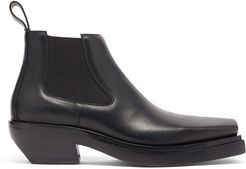 The Lean Leather Ankle Boots - Mens - Black