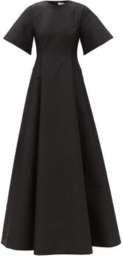 Madeline Taffeta Dress - Womens - Black