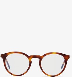 Round Tortoiseshell-acetate Glasses - Womens - Tortoiseshell