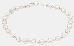 Penelope Diamond & 18kt White Gold Bracelet - Womens - White Gold