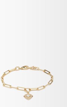 Envoy Diamond & 18kt Gold Bracelet - Womens - Yellow Gold