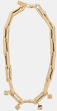 Love-charm Link-chain 14kt Gold Necklace - Womens - Yellow Gold