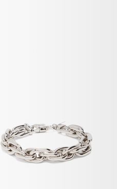 Rope-chain 14kt White-gold Bracelet - Womens - White Gold