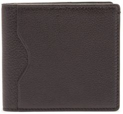 Buffalo Leather Bi-fold Wallet - Mens - Black