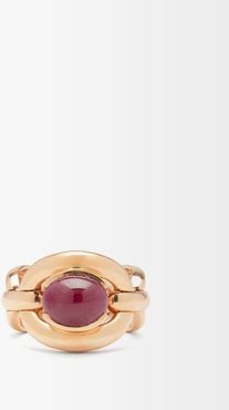 Catena Ruby & 18kt Rose-gold Ring - Womens - Red Gold