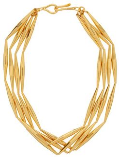 Lumia Helia 24kt Gold-plated Choker Necklace - Womens - Gold