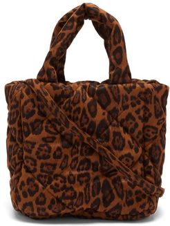 Rosanne Mini Leopard-print Quilted Tote Bag - Womens - Leopard