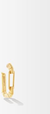 Mini Link-hoop 18kt Gold Single Earring - Womens - Yellow Gold