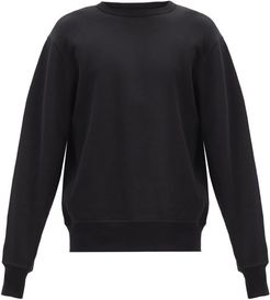 Damon Cotton-blend Jersey Sweatshirt - Mens - Black