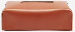 1969 - Amsterdam Leather Tissue Box - Brown
