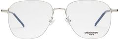 Teardrop Metal Glasses - Womens - Silver