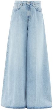 Benny Wide-leg Jeans - Womens - Light Denim