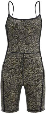 Leopard-print Jersey Bodysuit - Womens - Leopard