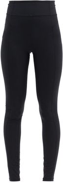 High-rise Jersey Leggings - Womens - Black