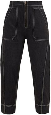 Garden Recycled-fibre Jeans - Womens - Black