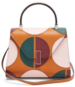 X La Double J Iside Small Leather Bag - Womens - Brown Multi