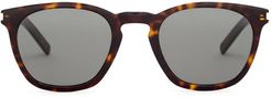 Round Tortoiseshell-acetate Sunglasses - Mens - Tortoiseshell