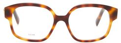 Square-frame Acetate Glasses - Womens - Tortoiseshell