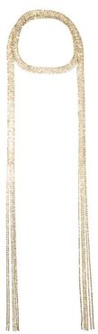 Madeline Crystal-embellished Wrap Necklace - Womens - Gold Multi