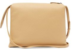 Nu Twin Small Leather Cross-body Bag - Womens - Beige