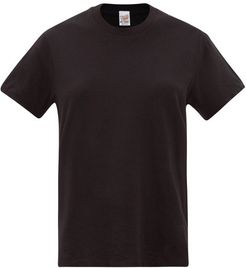 70s Cotton-jersey T-shirt - Womens - Black