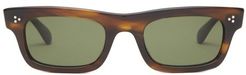 Jaye Square Tortoiseshell-acetate Sunglasses - Mens - Tortoiseshell