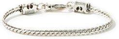 Sterling-silver Bracelet - Mens - Silver