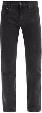 Sm001 Cotton-blend Slim-leg Jeans - Mens - Black