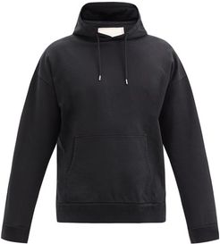 Jules Cotton-jersey Hooded Sweatshirt - Mens - Black