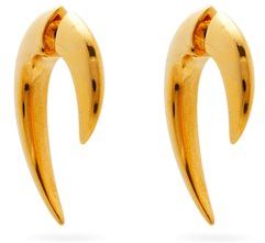 Talon 18k Gold-vermeil Earrings - Mens - Yellow Gold