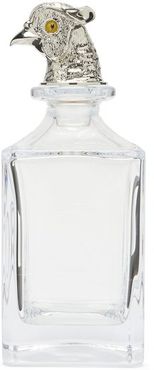 Pheasant-head Crystal Decanter - Mens - Silver