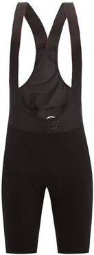 Logo-print Bib Shorts - Mens - Black